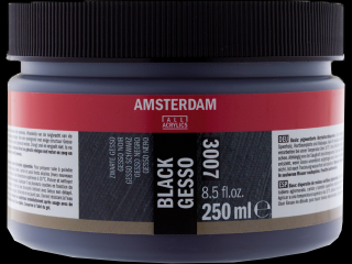 Čierne Gesso 3007 - 250 ml (Amsterdam Čierne Gesso 3007 - 250 ml)