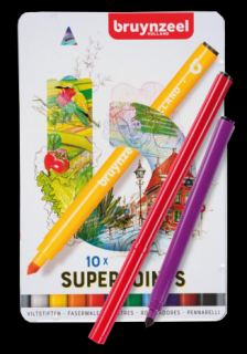 Fixy Bruynzeel Superpoints  - sada 10ks (Bruynzeel Superpoints )