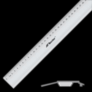 Hliníkové pravítko LENIAR OFFICE - 100cm (Hliníkové pravítko LENIAR)