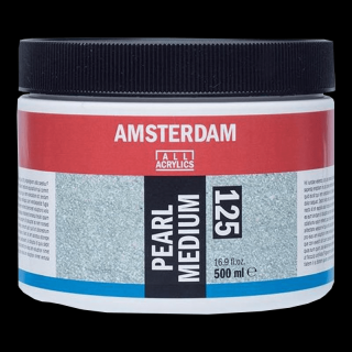 Médium s perlovou štruktúrou 125 - 500 ml (Amsterdam Médium s perlovou)