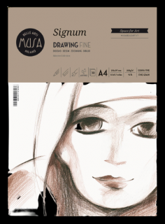Profesionalny papier na kreslenie MUSA Signum 30 listov - 200g - rôzne veľkosti ()