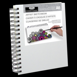 Royal & Langnickel Canvas sketch book - A6, 80 listov (Skicár Royal 80)