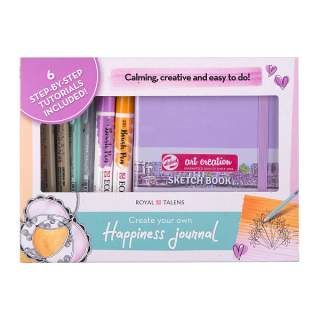 Royal Talens sada Happiness Journal 8 ks (Royal Talens sada Happiness)
