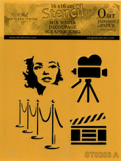 Šablóna z fólie - CINEMA 2 (Šablóna z fólie - CINEMA 2)