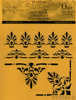 Šablóna z fólie - ORNAMENTY 3 (Šablóna z fólie - ORNAMENTY 3)