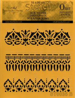Šablóna z fólie - ORNAMENTY 4 (Šablóna z fólie - ORNAMENTY 4)