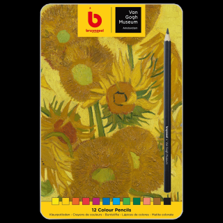 Sada farebných ceruziek Bruynzeel  - sada 12ks - séria Van Gogh Museum