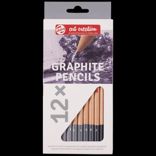 Sada grafitových ceruziek ArtCreation - 12ks (Sada grafitových ceruziek)