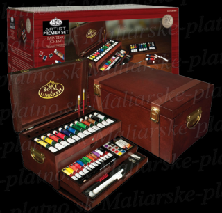 Sada na maľovanie Royal & Langnickel - drevený box 80 ks