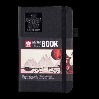 Sakura Blok na skicovanie s krémovo bielymi papiermi 9x14cm, 140g, 80 listov ()
