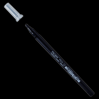 Sakura Pigma Pen - Čierne - 10 - 0.7mm (Sakura Pigma Pen - Čierne - 10 -)