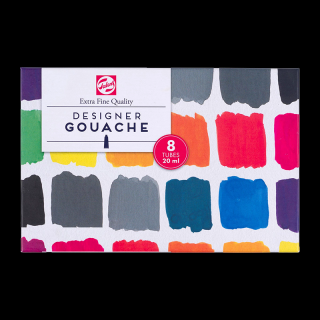 Talens Gouache Extra Fine sada 8x20 ml tuby (Talens Gouache Extra Fine)