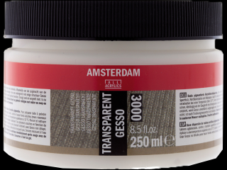 Transparentné Gesso 3000 - 250 ml (Amsterdam Transparentné Gesso 3000 -)
