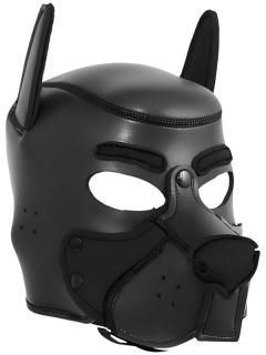 665 Neoprene Puppy Hood Black
