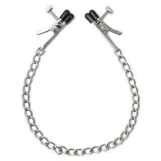 Pipedream Alligator Nipple Clamps with Chain