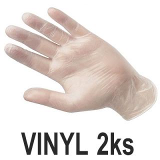 unigloves Rukavice VINYL číre (2ks)