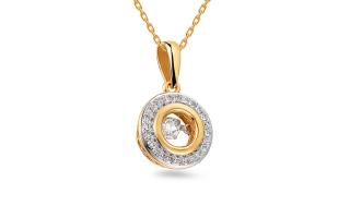 Briliantový prívesok Dancing Diamonds IZBR546YP