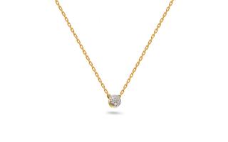 Diamantový náhrdelník Zoya, 14K IZBR890