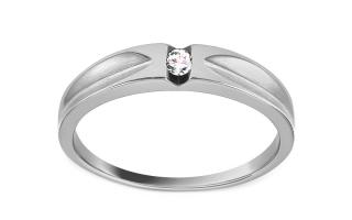 Diamantový prsteň 0,030 ct CSBR30A