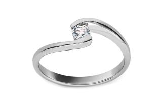 Diamantový prsteň 0,150 ct LRBR035