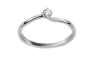 Diamantový zásnubný prsteň MKBR018A