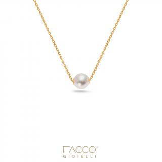 Elegantný náhrdelník s prírodnou perlou 8,5mm FC071HR