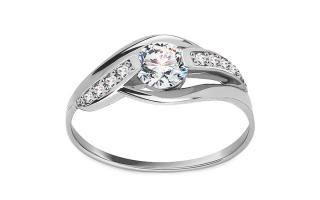 Krásny zásnubný prsteň Graceful CSRI985A