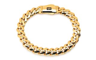 Monaco Chain bracelet Classic Plain lock 9,5 mm IZ30154NUSA