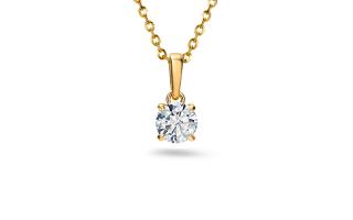 Prívesok s lab-grown diamantom Elowyn KU1730P