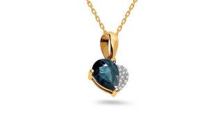 Prívesok s london blue topásom 0,86ct Ayala KU612LBP