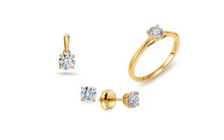 Set s lab-grown diamantmi Elowyn KU1730S