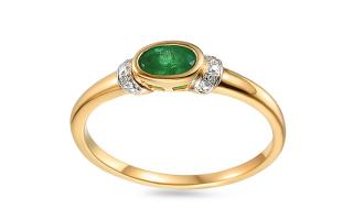 Smaragdový prsteň Tavita IZBR588S