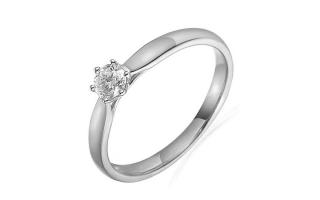 Zásnubný diamantový prsteň 0,200 ct IZBR608A
