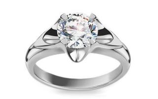 Zásnubný diamantový prsteň 1,000 ct Always white CSBR55A