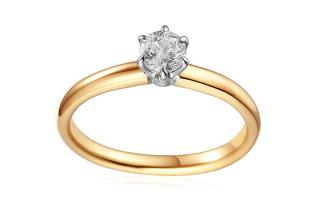 Zásnubný prsteň s lab-grown diamantom Caissa IZLG580