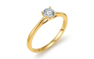 Zásnubný prsteň s lab-grown diamantom Elowyn KU1730