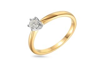 Zásnubný prsteň s lab-grown diamantom Lumière IZLG1227