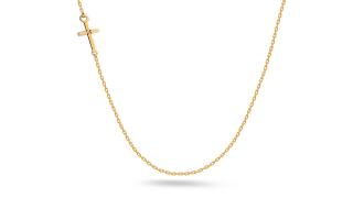 Zlatý náhrdelík s krížikom IZ11217