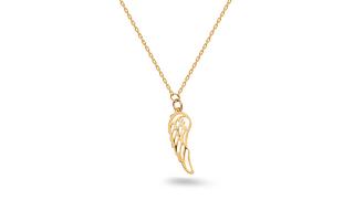 Zlatý náhrdelník anjelské krídlo IZ25512