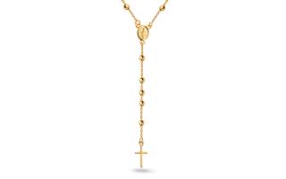 Zlatý náhrdelník ruženec IZ16352Z