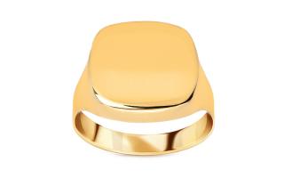 Zlatý pánsky pečatný prsteň IZ28072