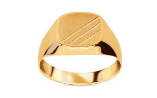 Zlatý pečatný prsteň Beon 2 IZ12583