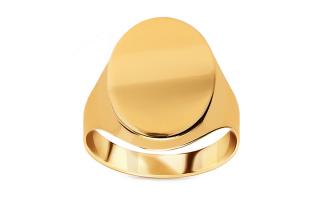 Zlatý pečatný prsteň IZ27119