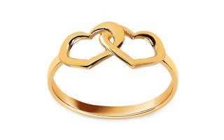 Zlatý prsteň Srdiečka IZ25935
