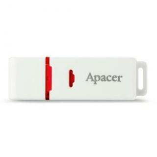 Apacer USB flash disk, USB 2.0, 64GB, AH223, biely, AP64GAH223W-1, USB A, s krytkou