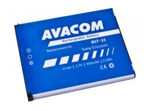 Avacom batéria do mobilu pre Sony Ericsson K550i, K800, W900i, Li-Ion, 3.7V, GSSE-W900-S950A, 950mAh, 3.5Wh