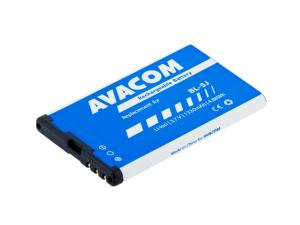 Avacom batéria pre Nokia 5230, 5800, X6, Li-Ion, 3.7V, GSNO-BL5J-S1320, 1320mAh, 4.9Wh, áhrada BL-5J