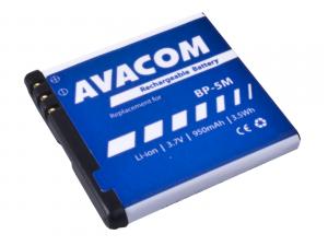 Avacom batéria pre Nokia N81, 6500 Slide, Li-Ion, 3,7V, 950mAh, 3,5Wh, (náhrada BP-5M)