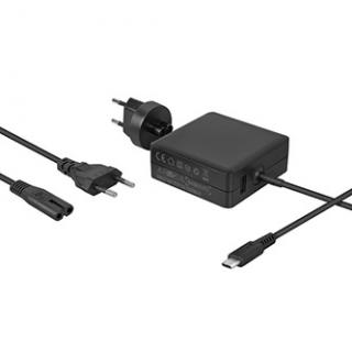 Avacom nabíjačka - adaptér pre notebooky s USB C a podporou Power Delivery, 5-20V, až 3,25A, 65W, ADAC-FCA-65PD, kábel 1,5m s kone