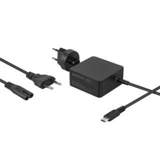 Avacom nabíjačka - adaptér pre notebooky s USB C a podporou Power Delivery, 5-20V, až 3A, 45W, ADAC-FC-45PD, kábel 1,5m s konektor